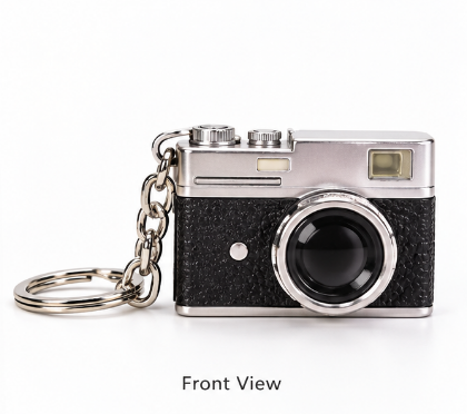 3D Flash Camera Keychain LED