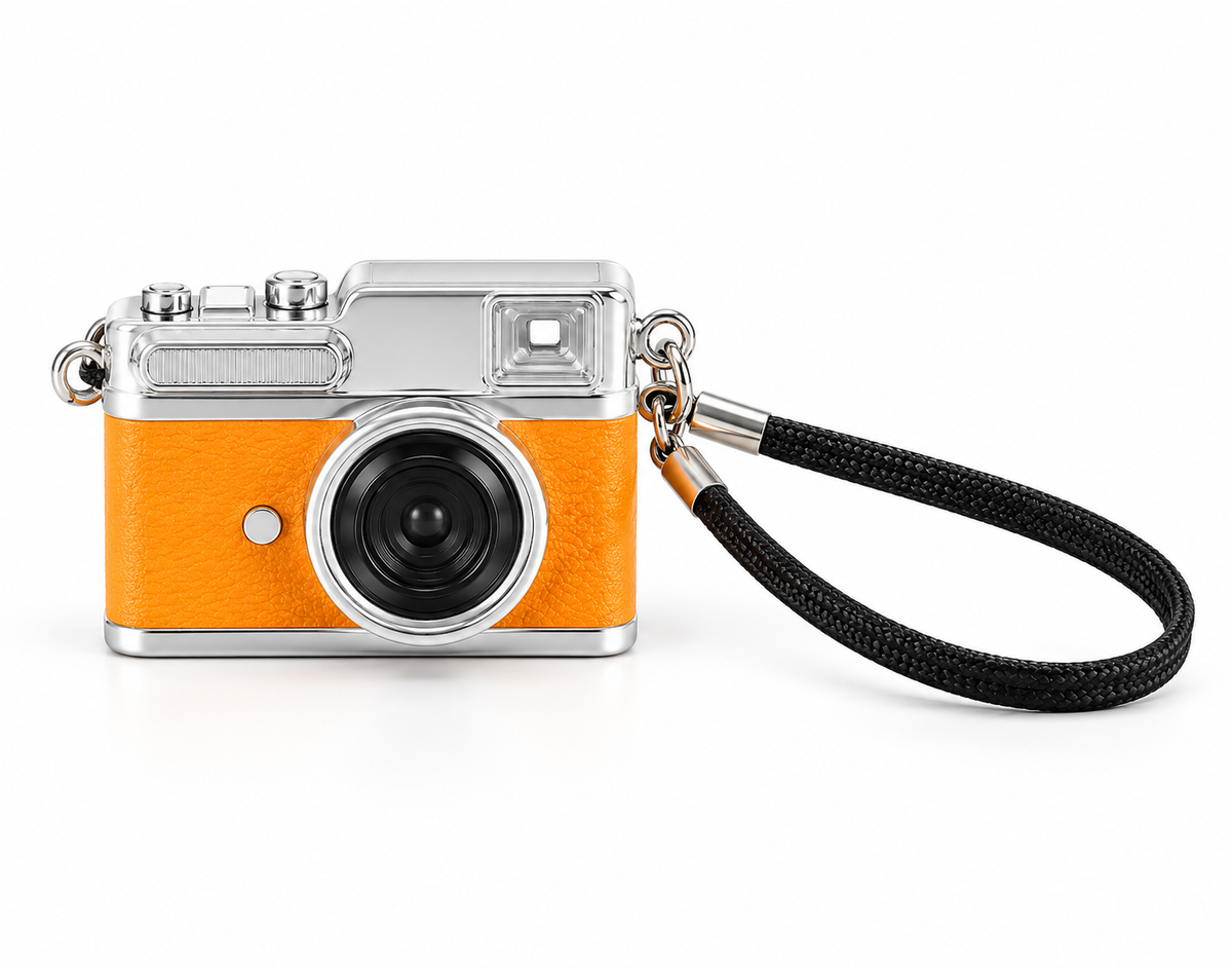 3D Flash Camera Keychain LED
