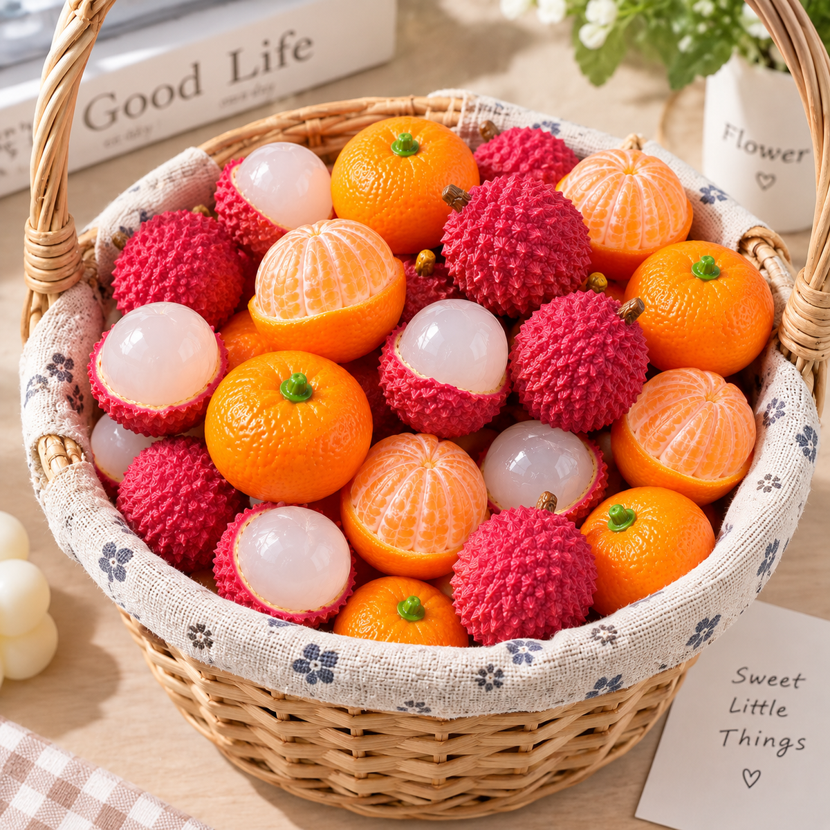 Creative Cartoon Fruit Car Ornaments
