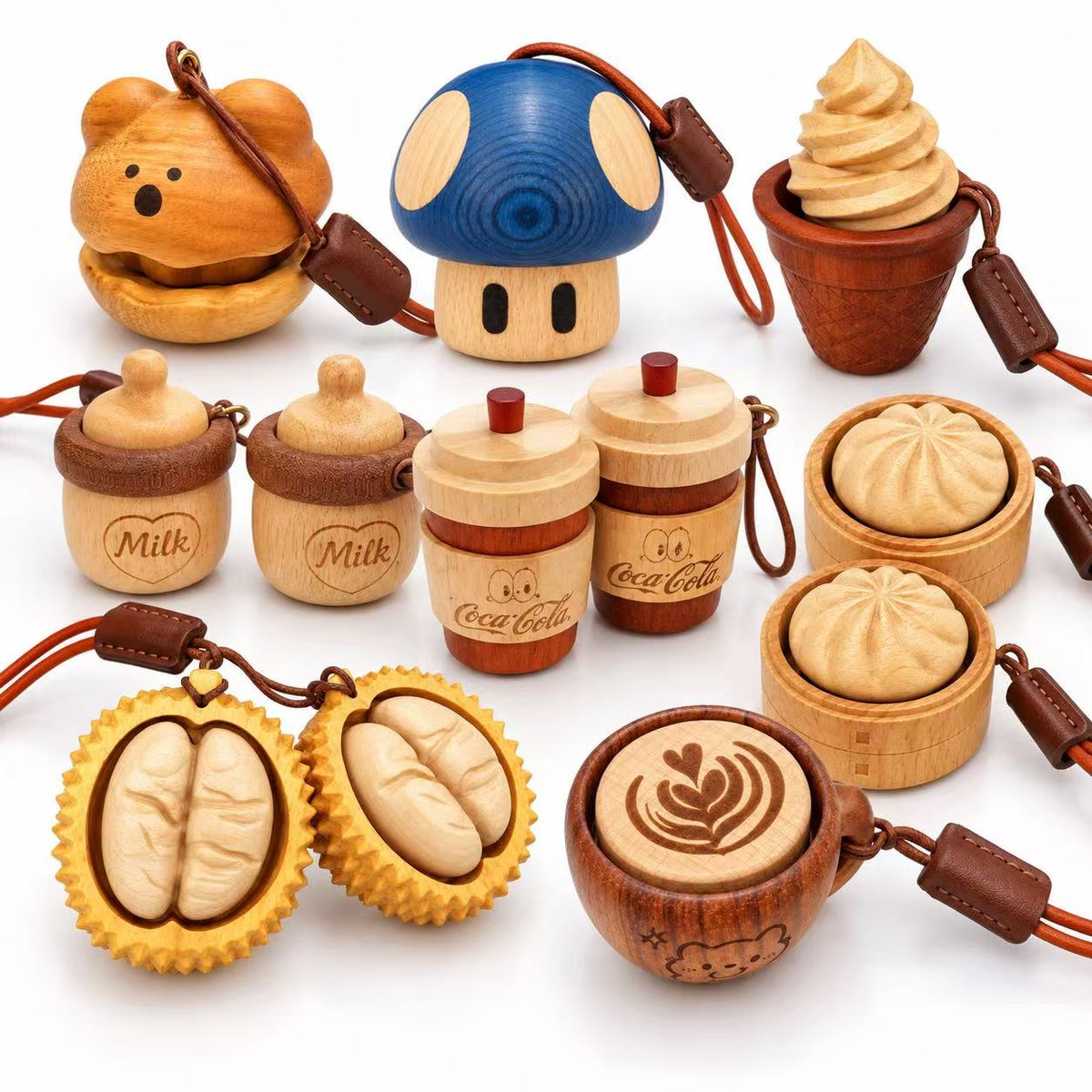 Cute & Satisfying wooden Stress Relief Gadget