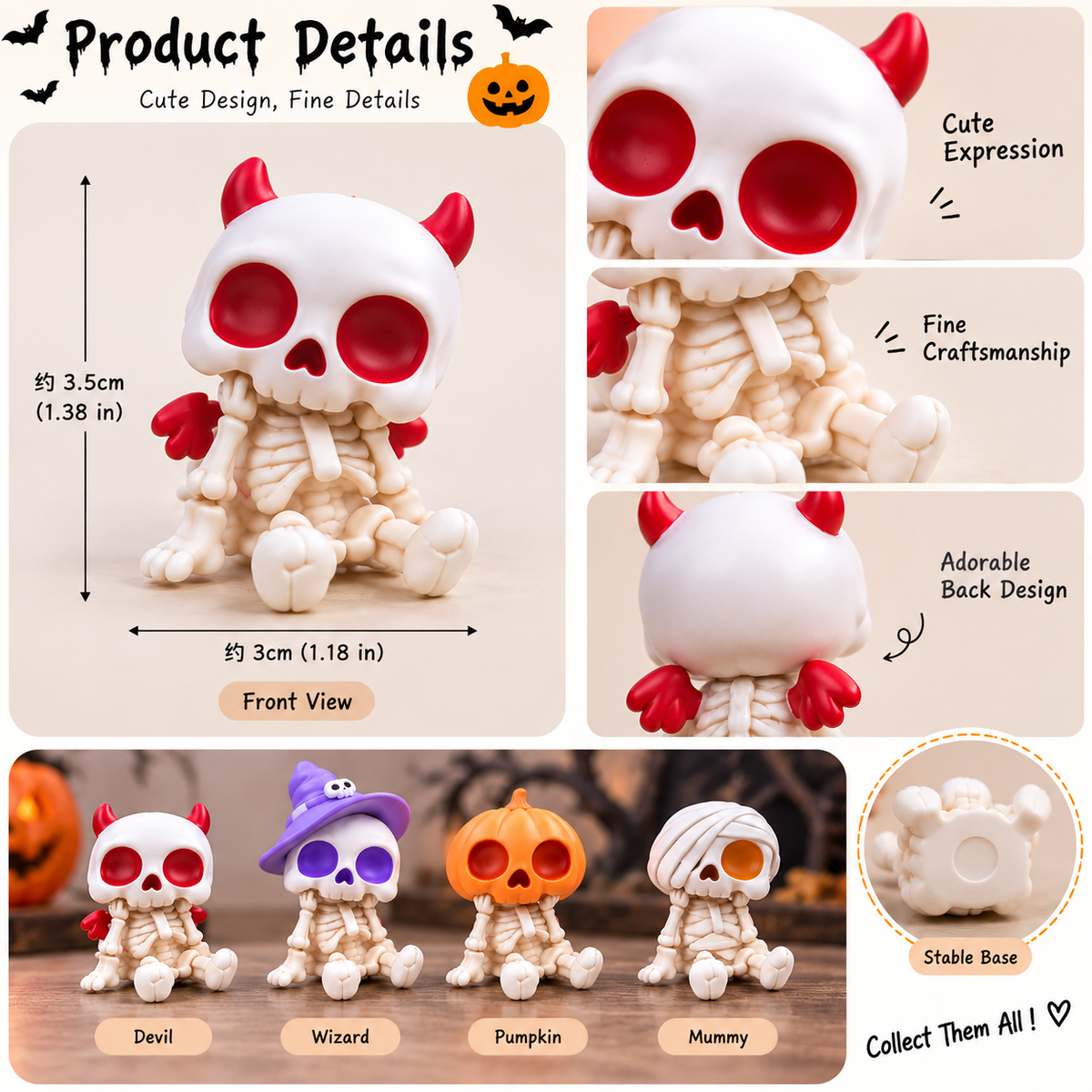 Cute Mini Halloween Ghost