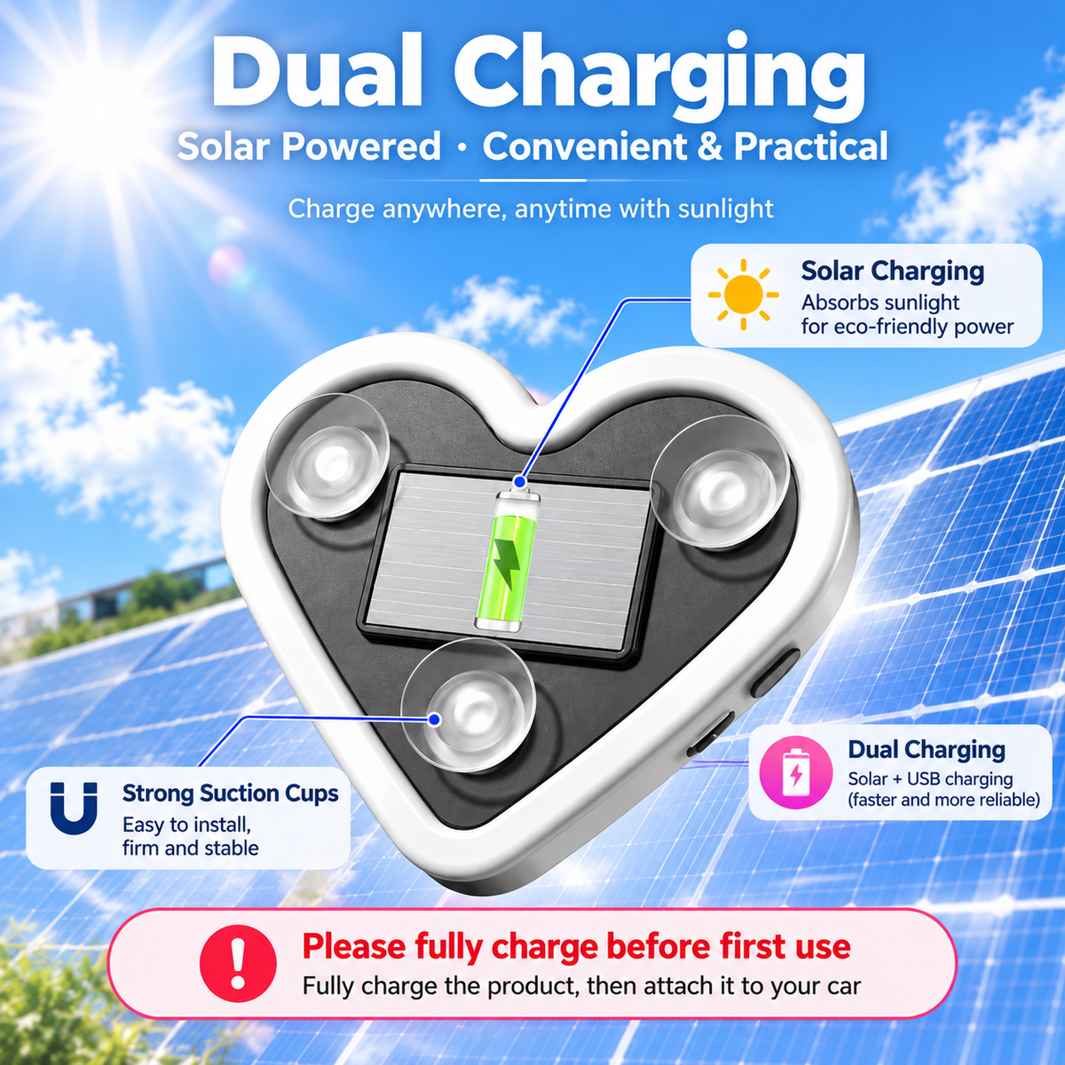 Car Solar Decorative Lights,LED Lights