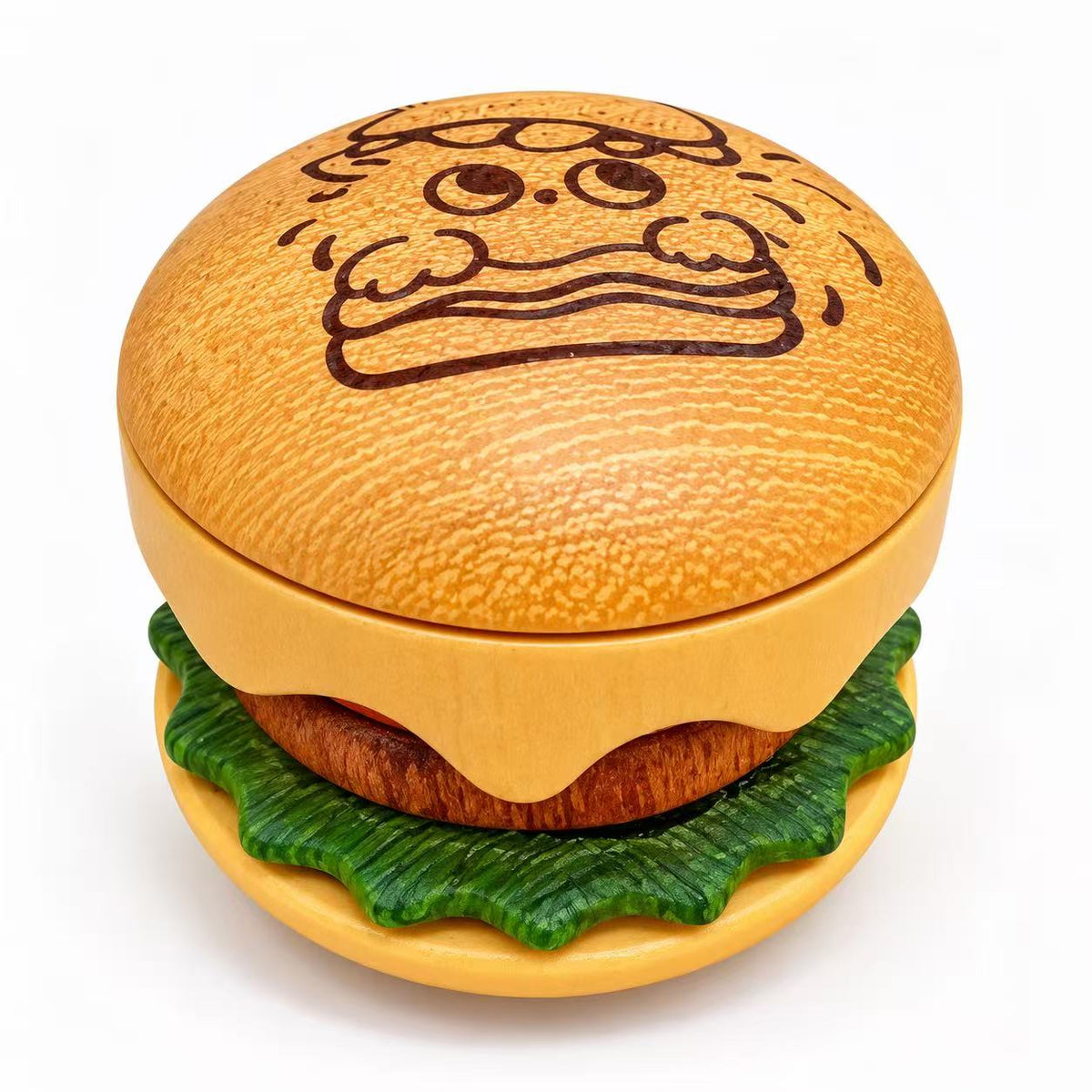 Cute & Satisfying wooden Stress Relief Gadget